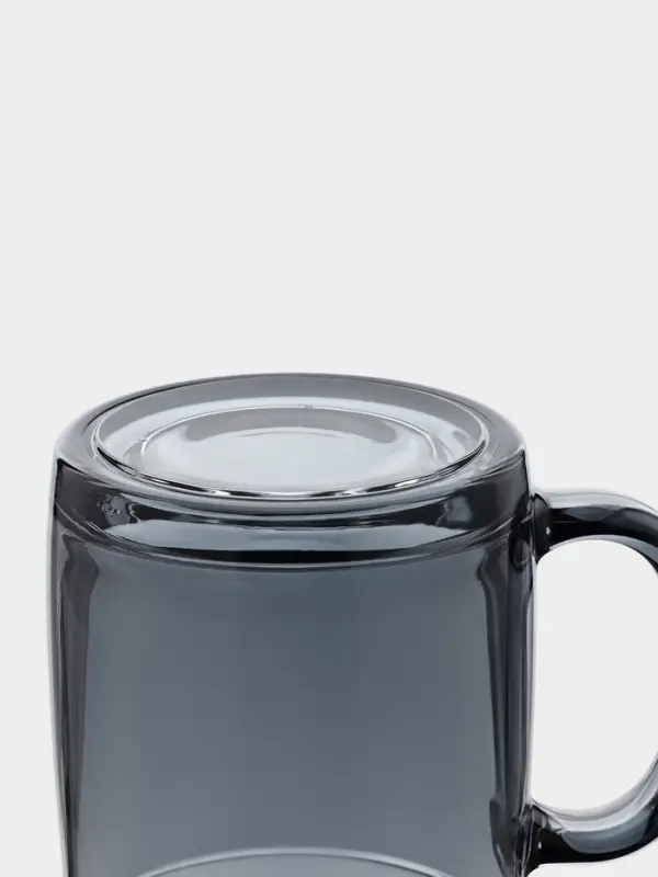 Кружка Luminarc Nordic, 380 мл, стекло, серая
