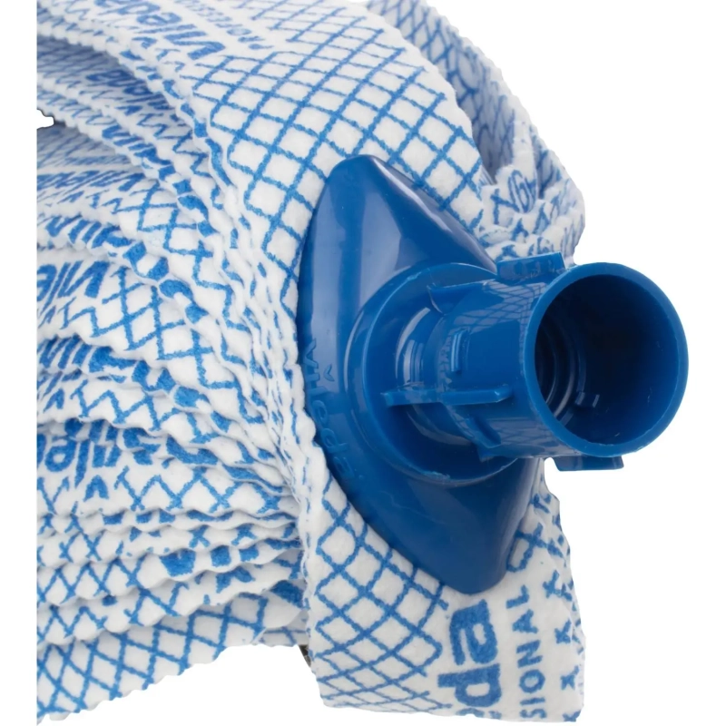 Насадка МОП Vileda Professional Супермоп антибак 33см 125гр бел/син 137908