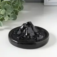 Подставка для благовоний &laquo;Горы&raquo;, стелющийся дым, 10&times;10&times;2 см