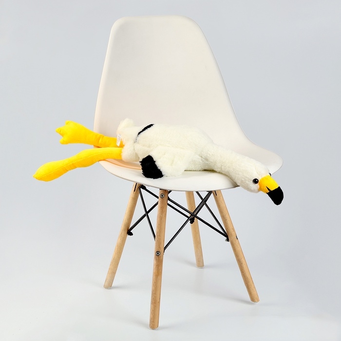 Мягкая игрушка «Фламинго», 70 см, цвет белый