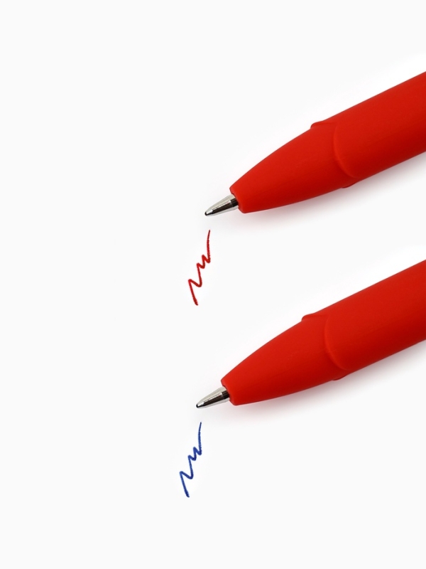 Ручка гелевая «Самый лучший учитель в мире», 2 шт., синяя и красная паста