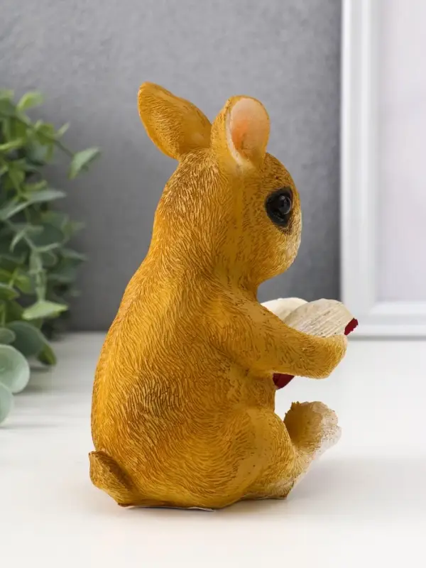 Фигурка полистоун TAKE IT EASY &laquo;Зайка читает книжку&raquo;, 10&times;8&times;15 см