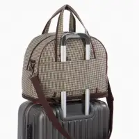 Сумка дор 2461, 40*20,5*29/37, отд на молнии, с увел, 3 н/карман, дл ремень, беж/кор