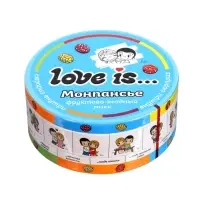 Карамель леденцовая, фруктово-ягодный микс LOVE is, монпансье, 60 г