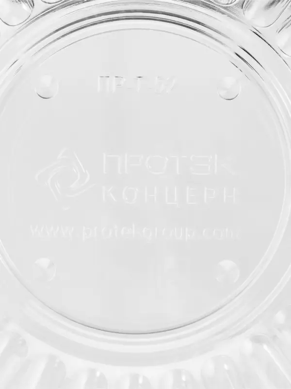Контейнер для торта одноразовый с неразъёмной крышкой ИП-52 В, 23&times;11.4 см, внутренний 21&times;10.1 см, пластик, прозрачный