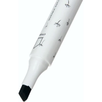 Маркер для скетчей двусторонний SKETCH&ART черный 22-0115