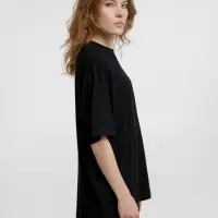 Футболка оверсайз унисекс Lavinia, черная, размер M/L