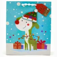 Набор подарочных пакетов «Новый год», 3 шт, 25,4 × 30,5 × 12,7 см Набор подарочных пакетов «Новый год», 3 шт, 25,4 × 30,5 × 12,7 см