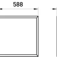 Светильник&nbsp;светодиодный ДВО&nbsp;32Вт&nbsp;4000Лм&nbsp;4000К&nbsp;IP40 ГРИЛЬЯТО&nbsp;588х588&nbsp;матовый&nbsp;SPO-640-3-4K-32