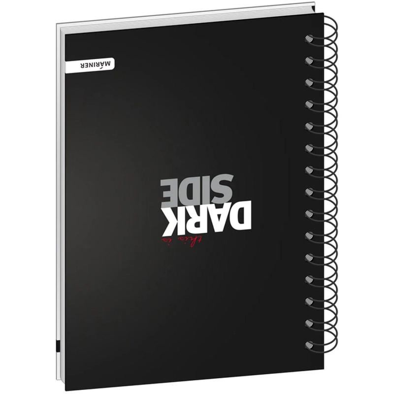 Бизнес-тетрадь All Right А5,120л, 148х205, 1 разд, BRIGHT, белая, 0015