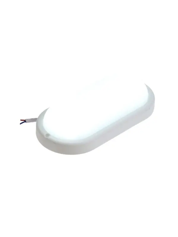 Светильник светодиодный Включай герметичный, 17 Вт, 1445 Лм, IP65, 6500К, овал, белый