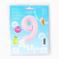 Воздушный шар фольгированный 40" &laquo;Цифра 9&raquo;