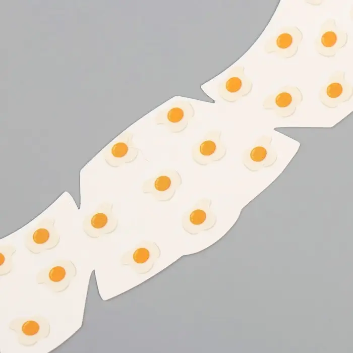 Переводная тату на тело цветная «Веснушки. Яичница», 16×5 см Переводная тату на тело цветная «Веснушки. Яичница», 16×5 см