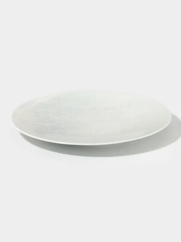 Тарелка Magistro Willow, d=27.9 см, фарфор, голубая