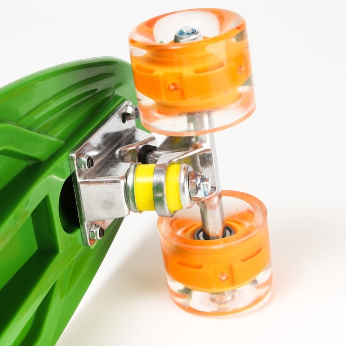 Пенниборд Gravity Falls 56 х 16 см, колёса световые PU 60х45 мм, ABEC 7, цвет зелёный Пенниборд Gravity Falls 56 х 16 см, колёса световые PU 60х45 мм, ABEC 7, цвет зелёный