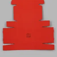 Коробка самосборная, красная, 31 х 22 х 9,5 см