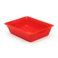 Туалет глубокий с сеткой 36&times;25&times;9 см, красный