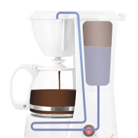 Кофеварка электрическая капельная КТ-7327 - 650 Вт - 0,75 л Кофеварка электрическая капельная КТ-7327 - 650 Вт - 0,75 л