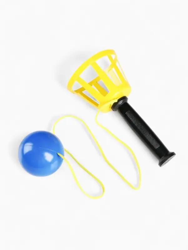 Игра &laquo;Поймай мяч&raquo;, корзинка d=10.5 см, мячик d=7.5 см