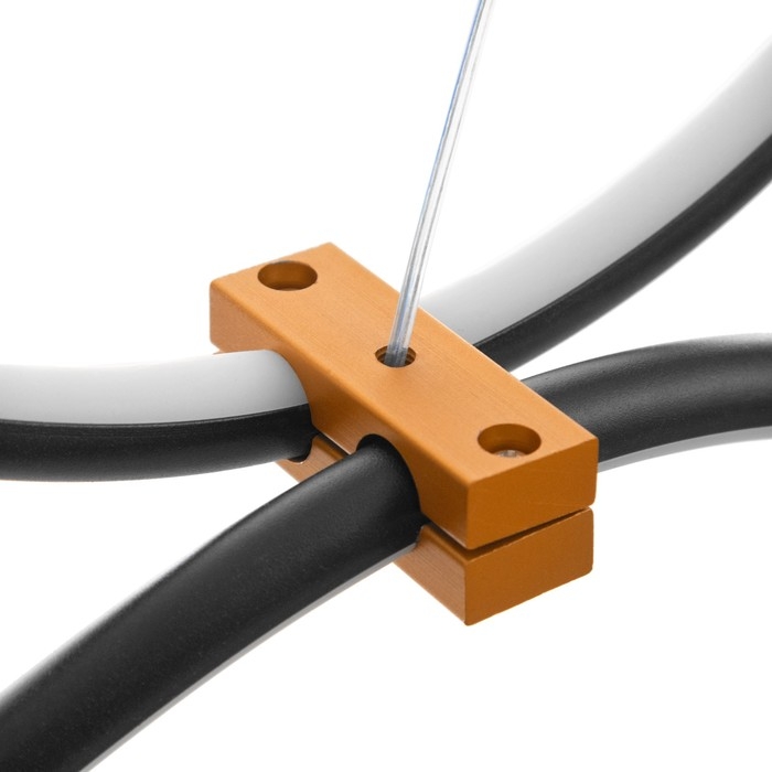 Светильник Светильник "Волны" LED 32Вт 6000К чёрный 100х18-85 см