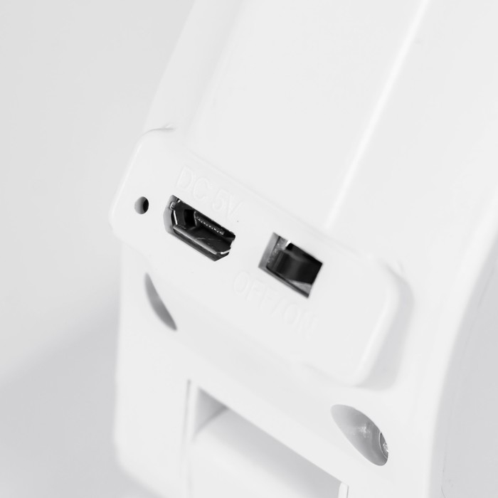 Настольная лампа Настольная лампа "Вилман" LED 5Вт АКБ USB белый 28,8х31,5 см RISALUX