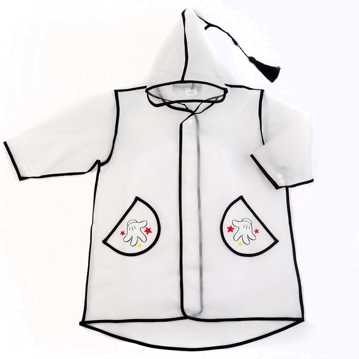 Дождевик детский, размер L, 110-120 см , Микки Маус Дождевик детский, размер L, 110-120 см , Микки Маус