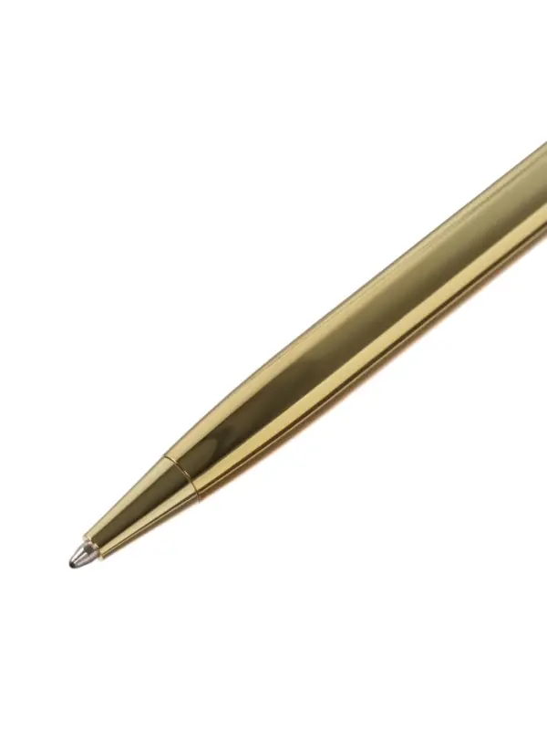 РУЧКА "PALERMO" В ПОДАРОЧНОМ ФУТЛЯРЕ, 0.7 ММ, СИНЯЯ (корпус  зол, футляр черный)