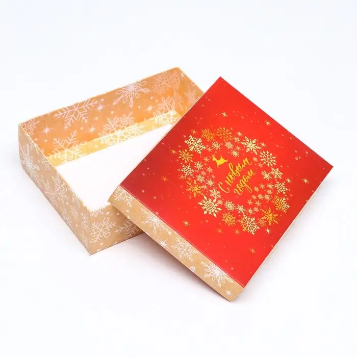 Подарочная коробка сборная «Зимняя сказка», 16.5×12.5×5.2 см Подарочная коробка сборная «Зимняя сказка», 16.5×12.5×5.2 см
