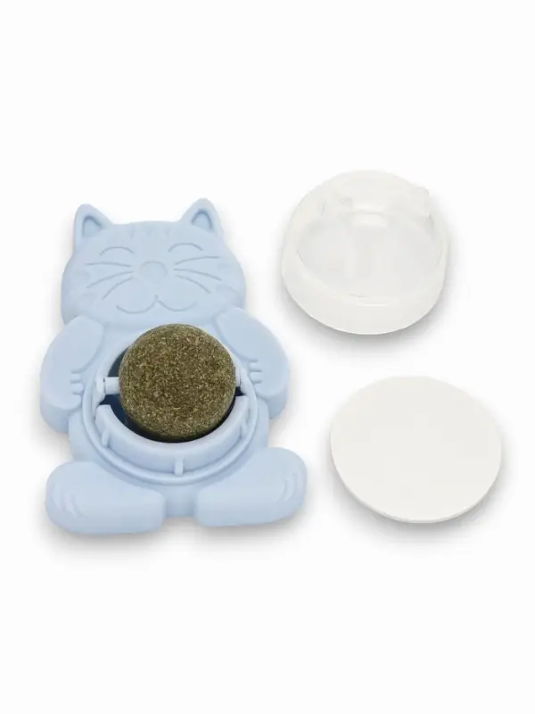 Игрушка для кошек из кошачьей мяты &laquo;Большой Кот&raquo;, 4.5&times;6&times;6 см, на основании, МИКС