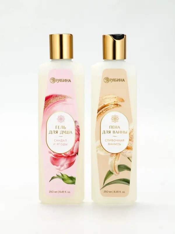 Подарочный набор «Дорогому учителю», гель для душа 250 мл, пена для ванны 250 мл, Чистое счастье