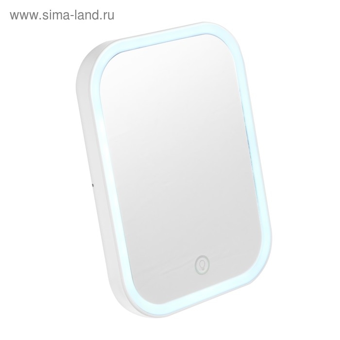 Зеркало ENERGY EN-703, LED подсветка регулируемая, 14 х 19 см, 4хААА Зеркало ENERGY EN-703, LED подсветка регулируемая, 14 х 19 см, 4хААА