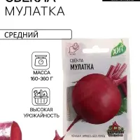Семена Свекла &laquo;Мулатка&raquo;, 1 г, &laquo;Удачные семена&raquo;