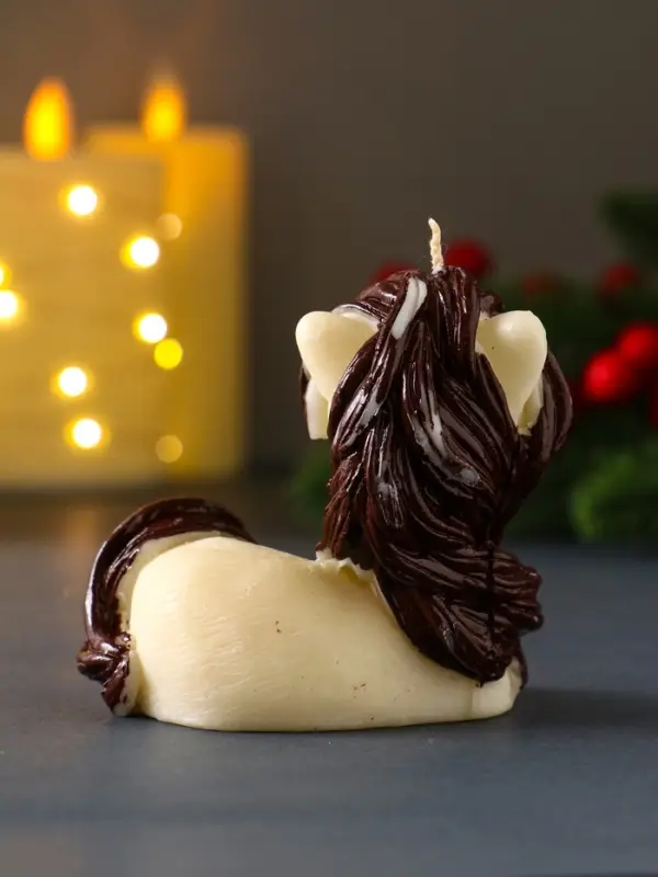 Свеча декоративная «Лошадка Красотка», 7.5×8×6 см