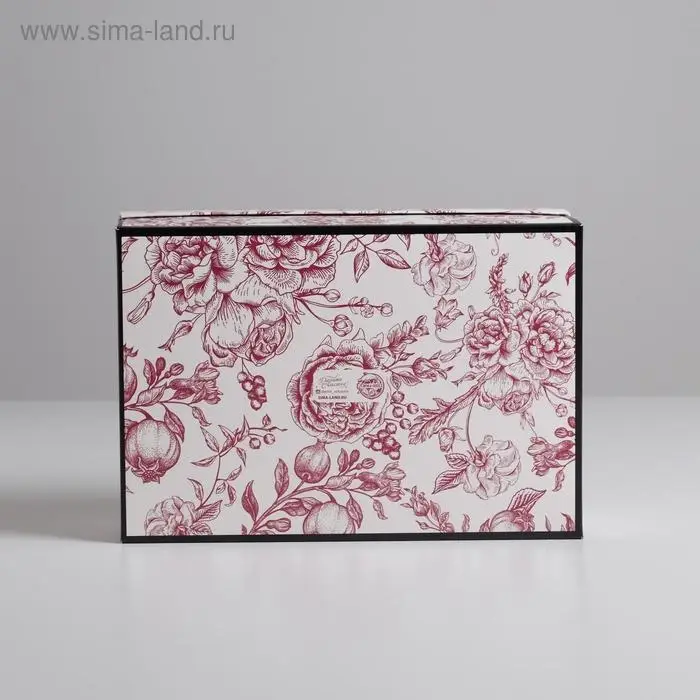 Коробка подарочная складная, упаковка, &laquo;Для тебя&raquo;, 30 х 20 х 9 см