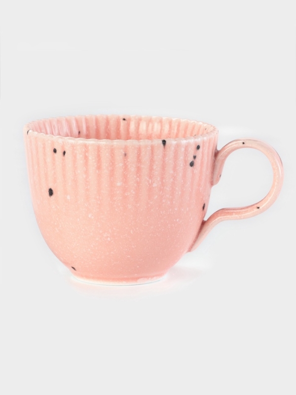 Чайная пара Доляна «Коралл», кружка 275 мл, блюдце 15.9×15.9 см, керамика, розовая Чайная пара Доляна «Коралл», кружка 275 мл, блюдце 15.9×15.9 см, керамика, розовая