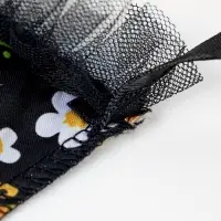 Карнавальный набор "Народная краса" юбка р-р 40-48, воротник, повязка, цвет чёрный