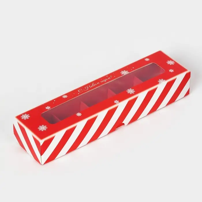 Коробка под 5 конфет «Чудеса случаются», 21×5×3.3 см Коробка под 5 конфет «Чудеса случаются», 21×5×3.3 см