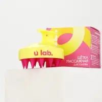 Массажная щетка для головы и мытья волос, URAL LAB