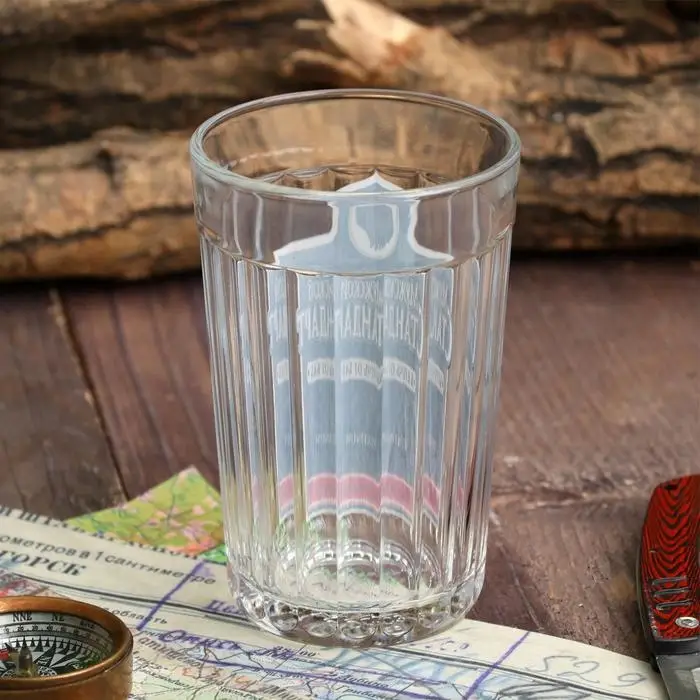 Стакан граненый Стакан граненый "Мужской Стандарт", 250 мл