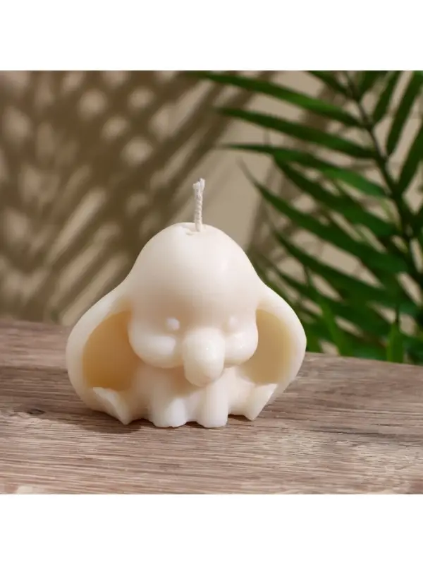 Свеча фигурная формовая &laquo;Дамбо&raquo;, 6&times;5&times;7 см, соевый воск