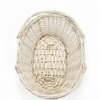 Корзина плетёная для хранения, 32&times;25&times;13 см, подвижные ручки h=10 см, ива