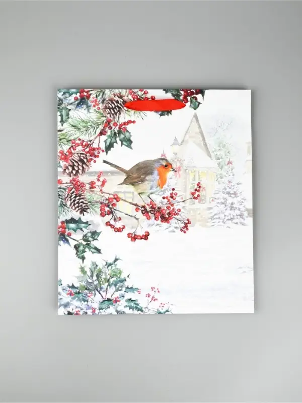 Набор пакетов &laquo;Новый год&raquo;, 3 шт,  26 &times; 30 &times; 9 см