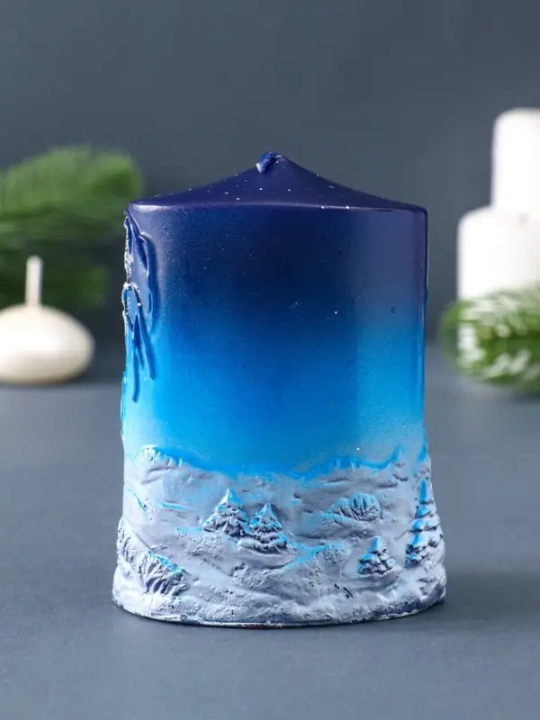 Свеча фигурная "Новогодняя" 5х8х11 см