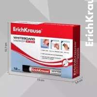 Маркер для доски ErichKrause. W-500, узел 2.5 мм, ширина линии 0.8-2.5 мм, спиртовой, чёрный