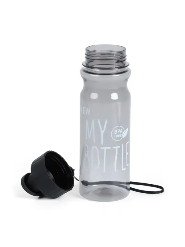 Бутылка для воды My bottle 500 мл, 21.7&times;6.8 см, серый