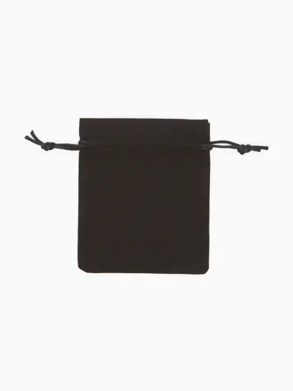 Мешочек подарочный «Хлопок», 10×12 см, чёрный Мешочек подарочный «Хлопок», 10×12 см, чёрный