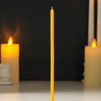 Свечи церковные медовые №60, упаковка 1 кг, парафин, медовое масло