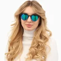 Очки солнцезащитные &laquo;OneSun. Панто&raquo;, uv 400, линза 4.7&times;4.1 см, синие