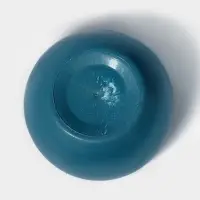Кашпо для цветов BlueFog, 280 мл, d=8.5 см, h=5.8 см, пластиковое, синее