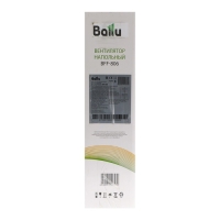 Вентилятор Ballu BFF-806, напольный, 40 Вт, d=34 см, 3 скорости, 1 режим, белый